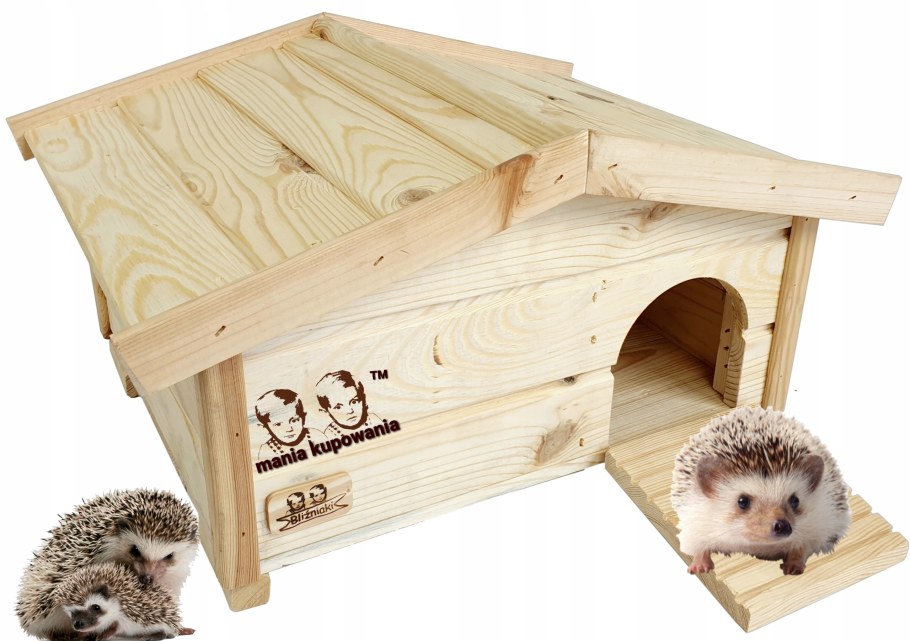 Домики для ежей в саду