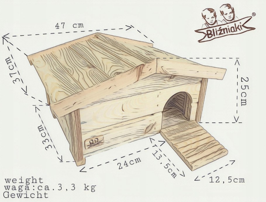 Домик для ежей