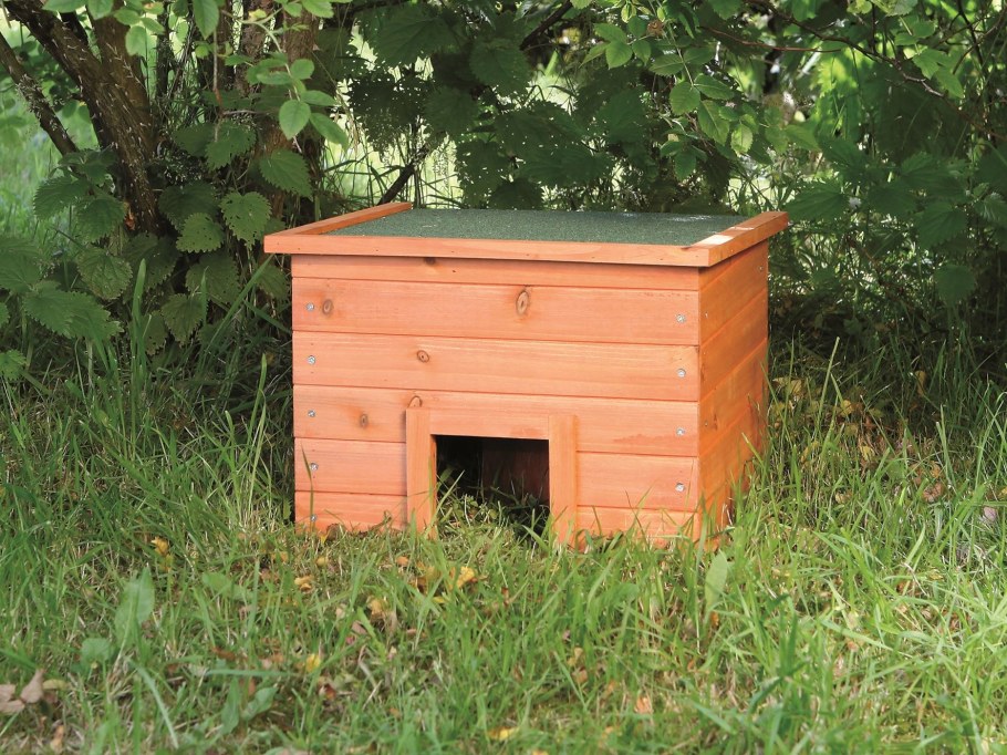 Дом для Ёжика в саду