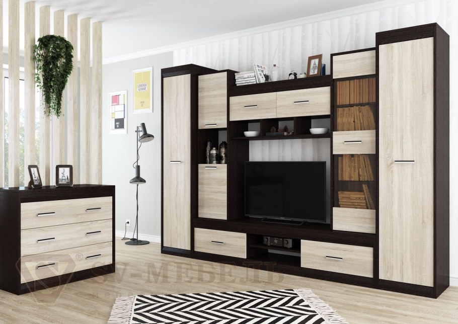 Детская Вега-1 дуб беленый