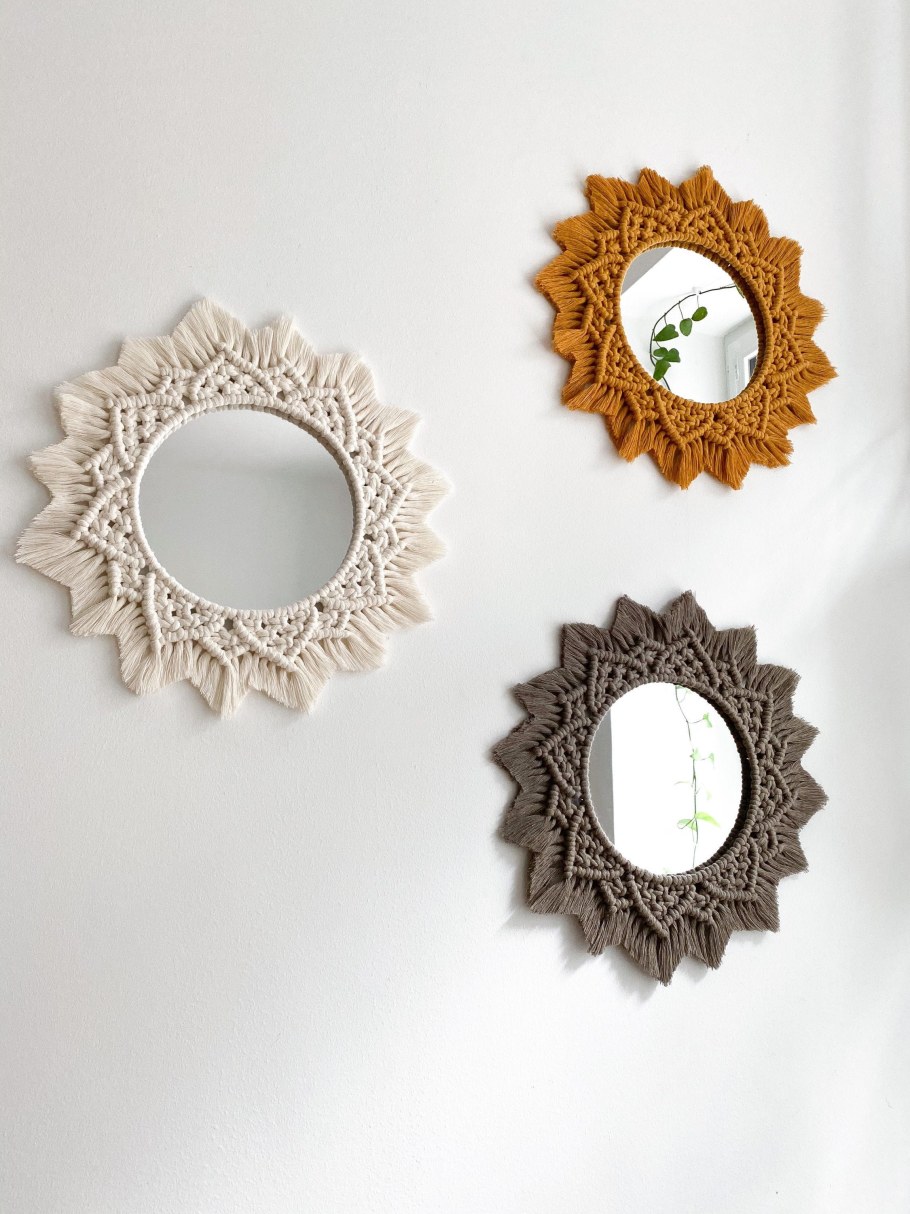 Макраме круглое