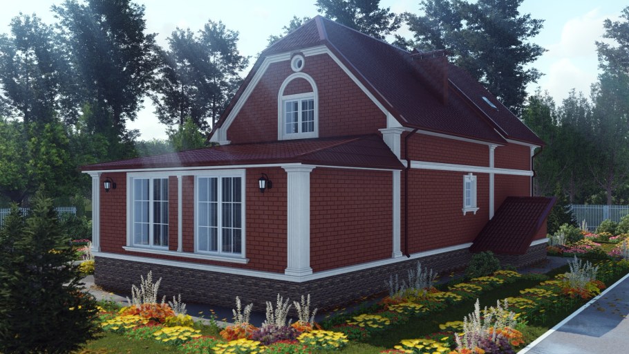 Кирпичный дом