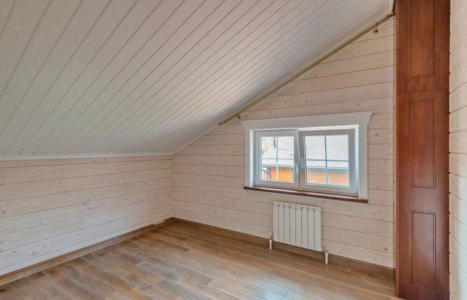 Внутренняя отделка мансарды