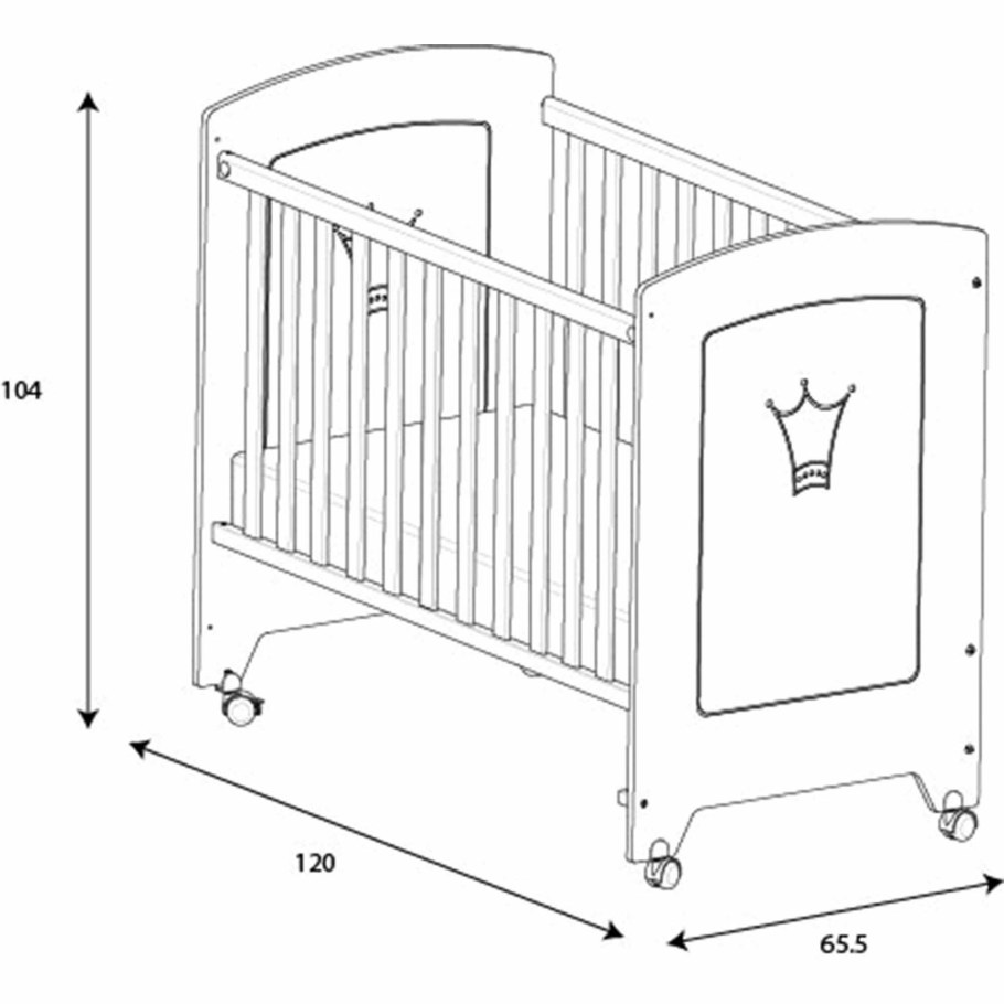 Кровать детская СКВ-9 93003