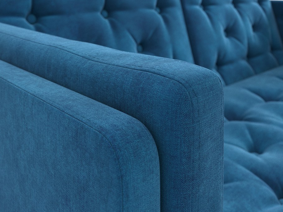 Диван Айверс Textile Blue