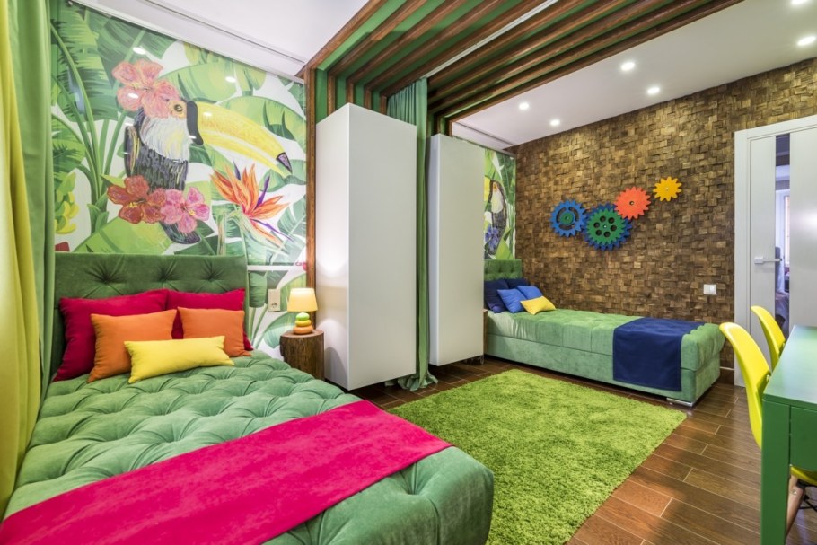 Детская мебель для двоих разнополых детей