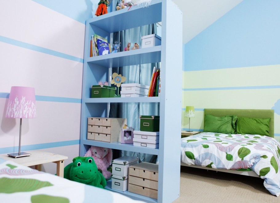 Цветовая гамма детской комнаты для разнополых детей