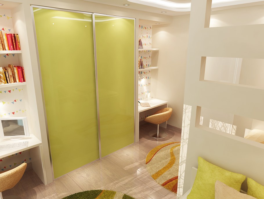 Зона отдыха в детской комнате