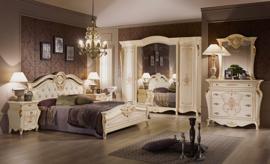 Спальный гарнитур Medea беж.