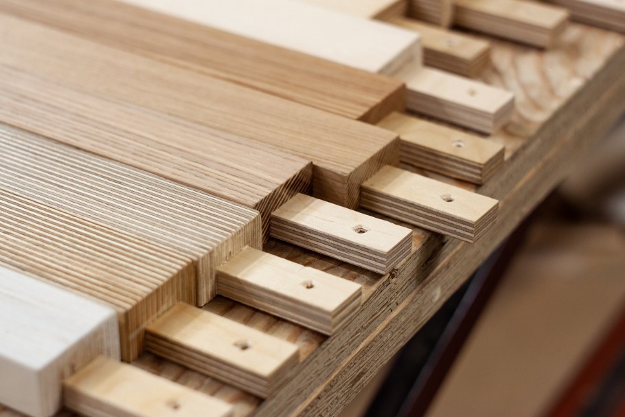 Реечные перегородки Хольц