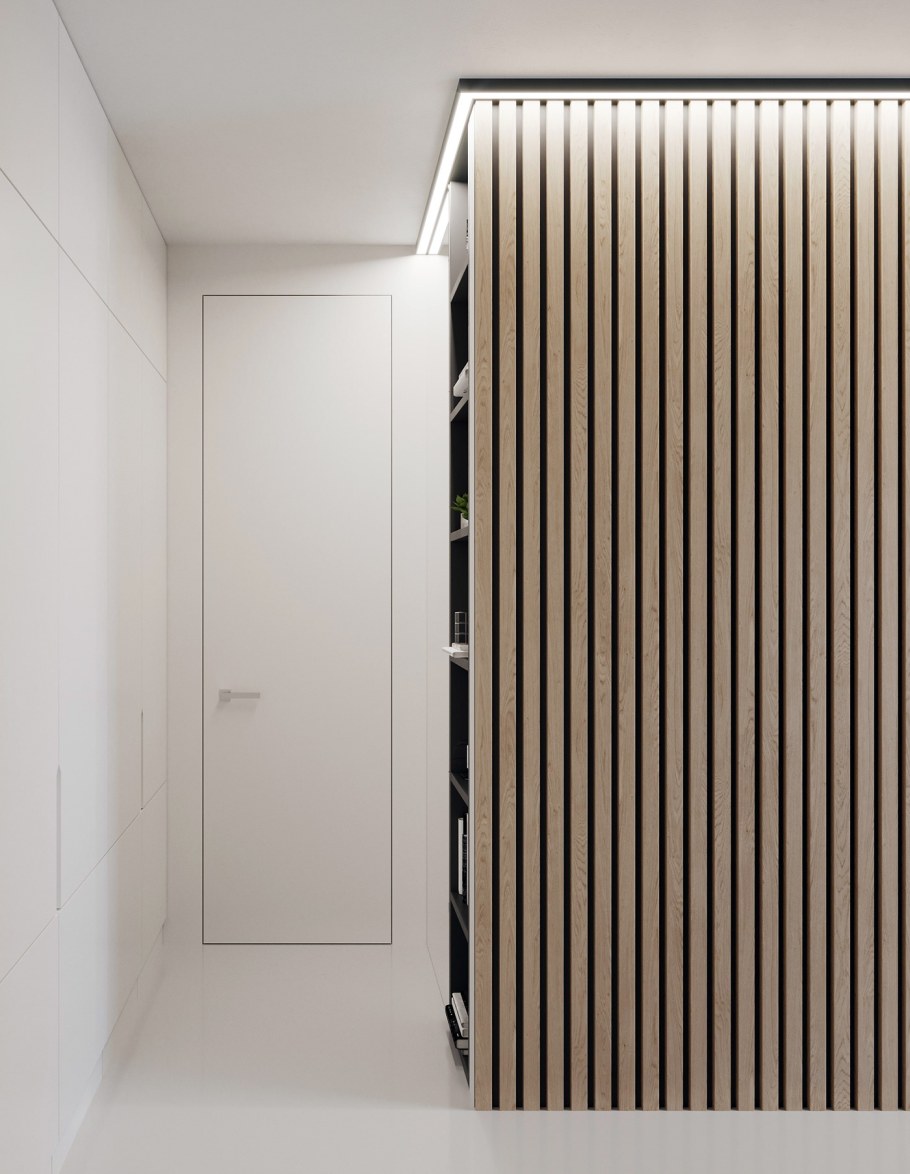 МДФ панель "вертикальные рейки" h2530