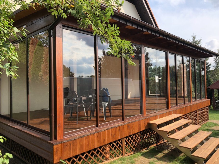 Alumark s70 веранда