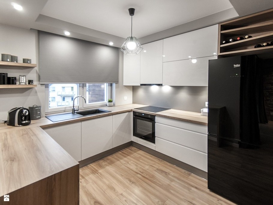 Серые кухни