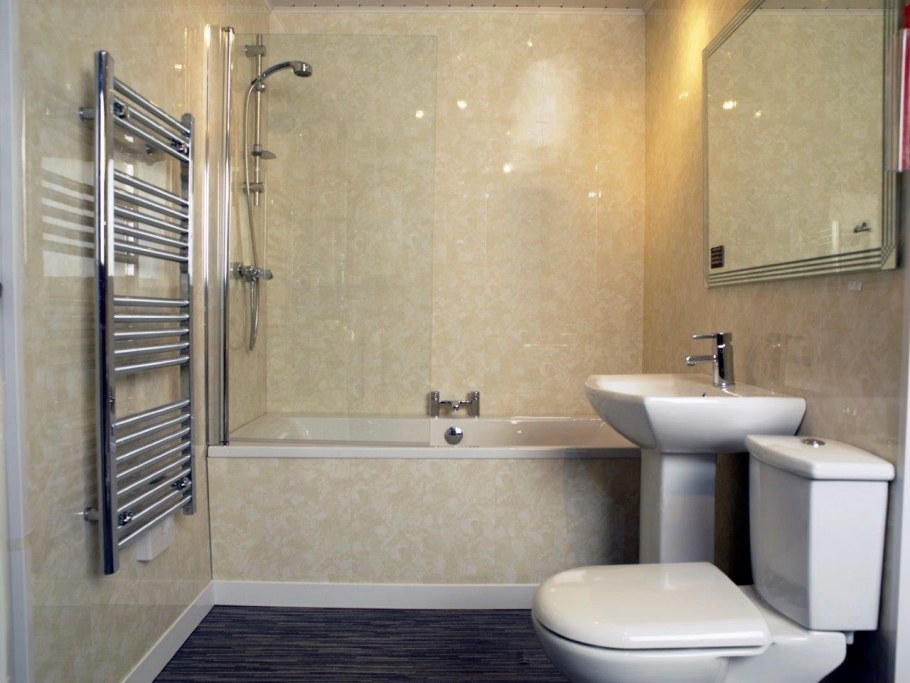 Отделка ванных комнат пластиком