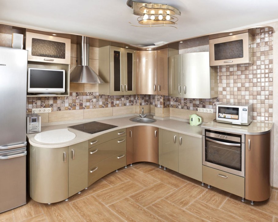 Кухня Платан шампань