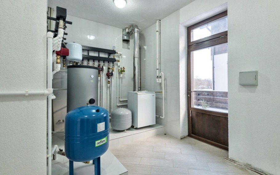 Отделка котельной