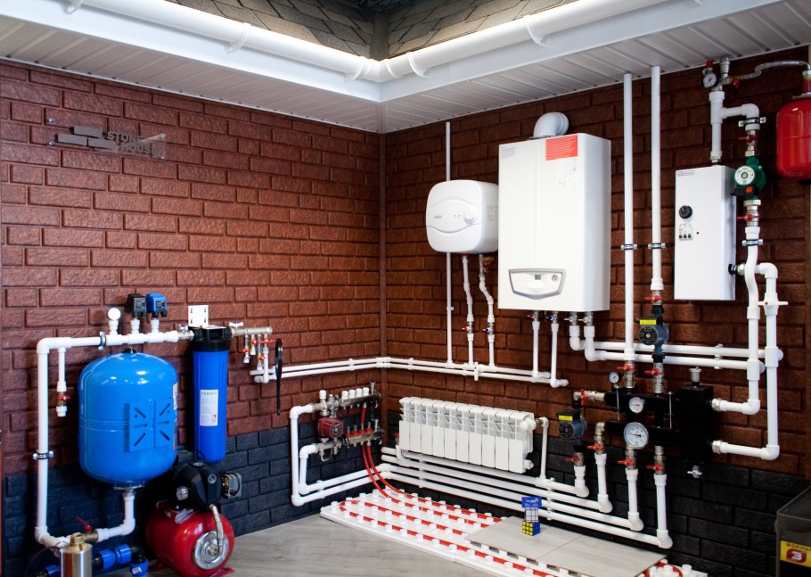 Оборудование котельной в частном доме с газовым котлом