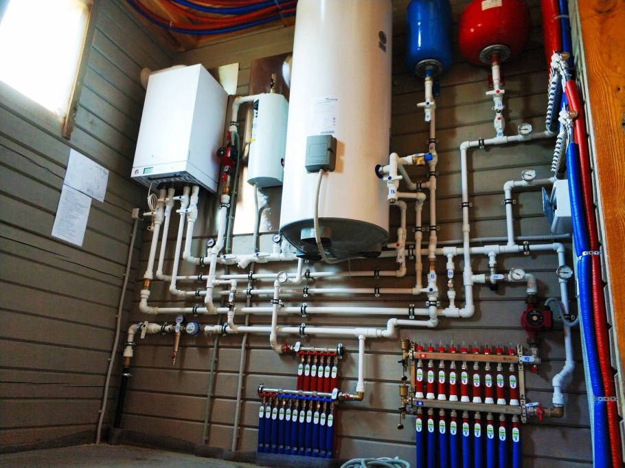 Отделка бойлерной