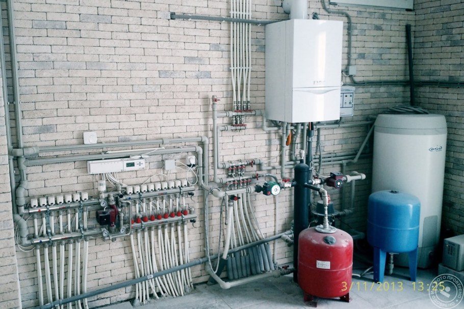 Котельная с газовым котлом