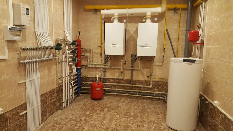 Отделка котельной в частном доме