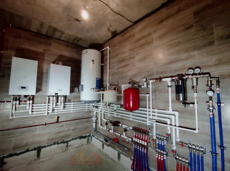 Отопление дачного домика