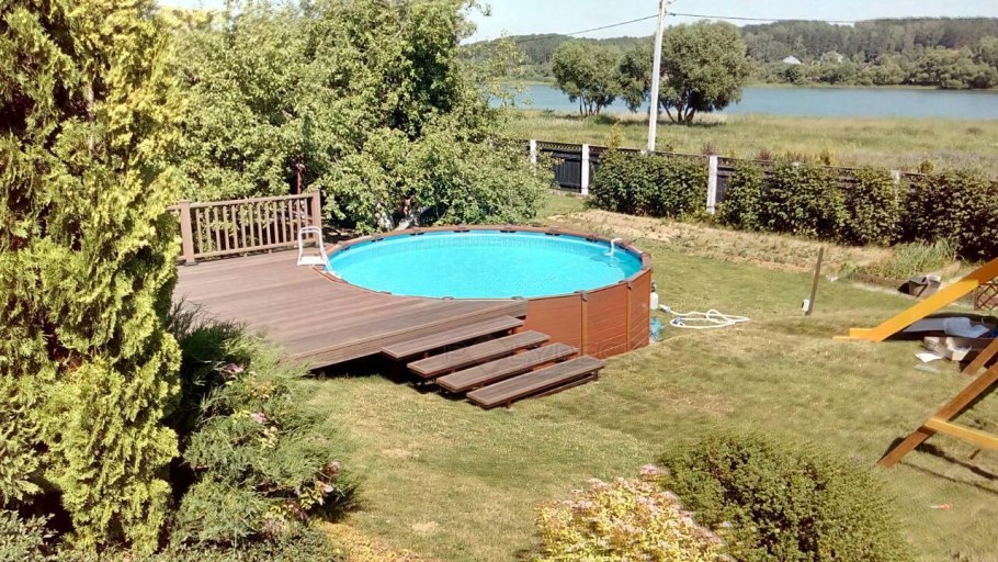 Джакузи на веранде