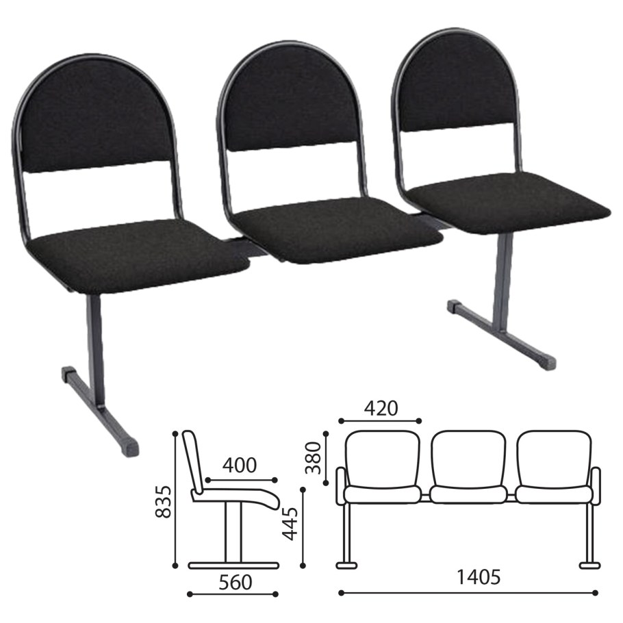 Многоместная секция ИСО-3
