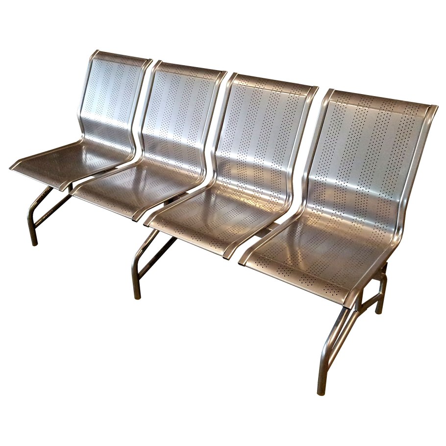 Секция перфорированная сварная СС-438 для зала ожидания