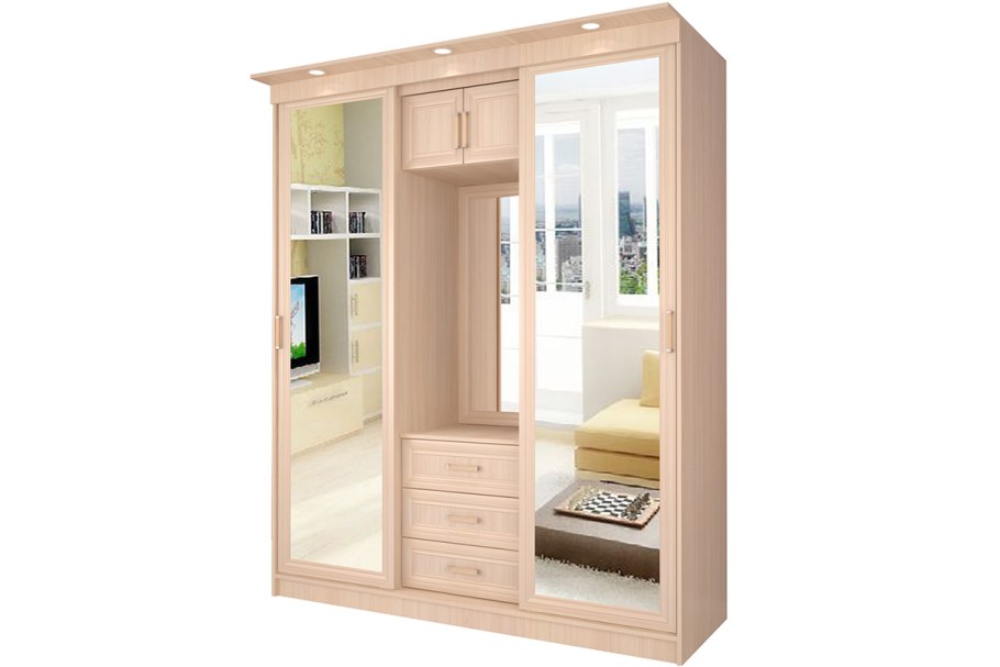 Шкаф-купе "Миллениум лайн 8х+1"