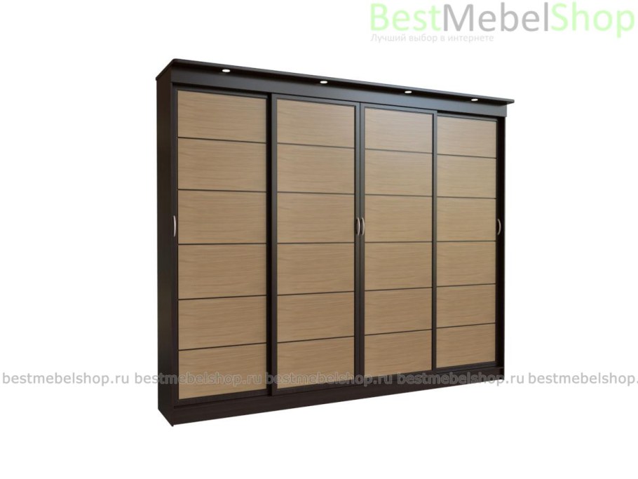 Шкаф-купе Миллениум лайн 2х+1