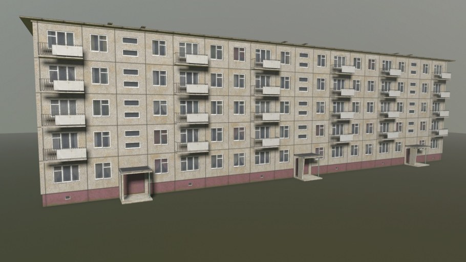 Хрущевка кирпичная 1-464