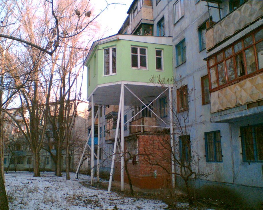 Пристростройка к ьалкону