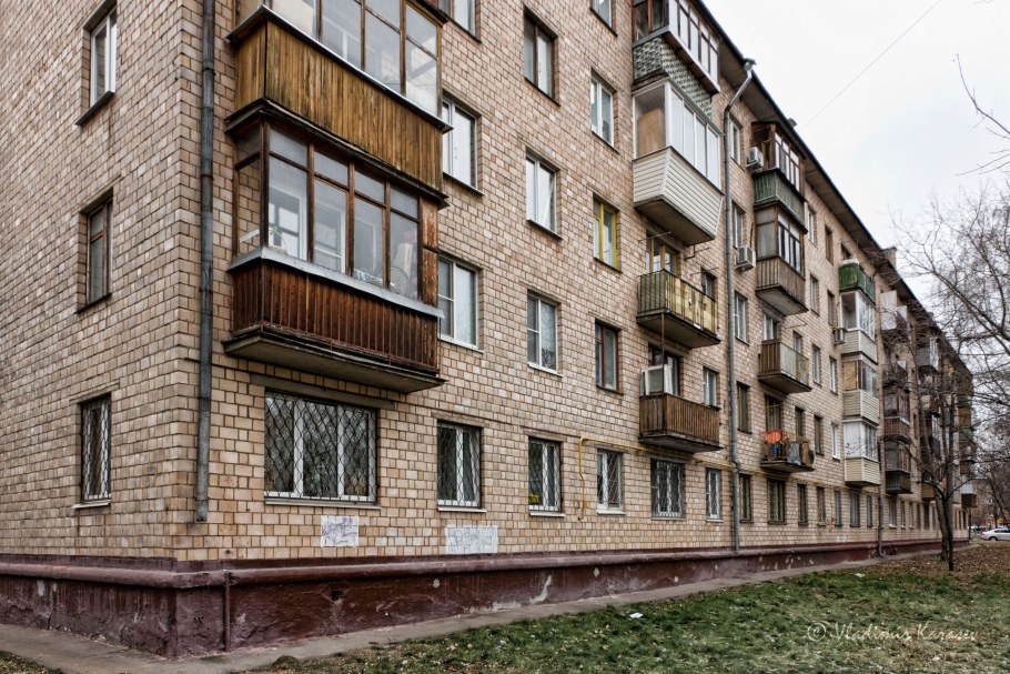 Хрущевка кирпичная серия 1-511