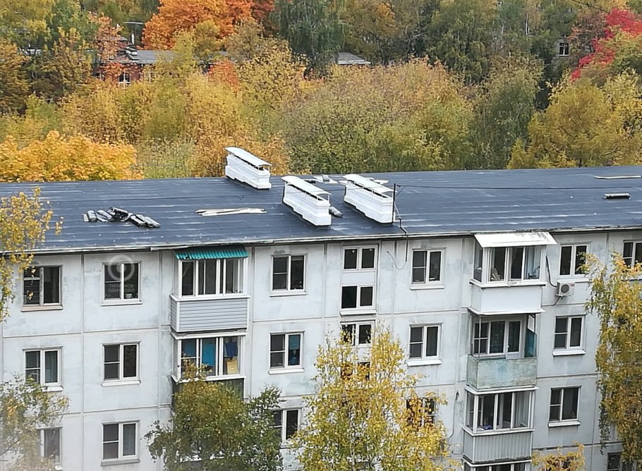 Крыша пятиэтажки