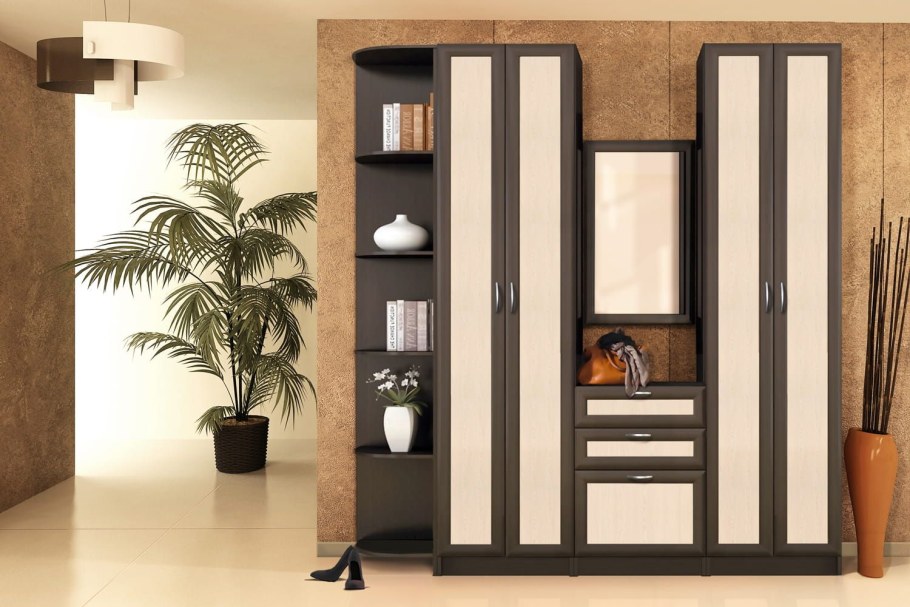 Прихожая Иннэс-3 венге дуб белфорт