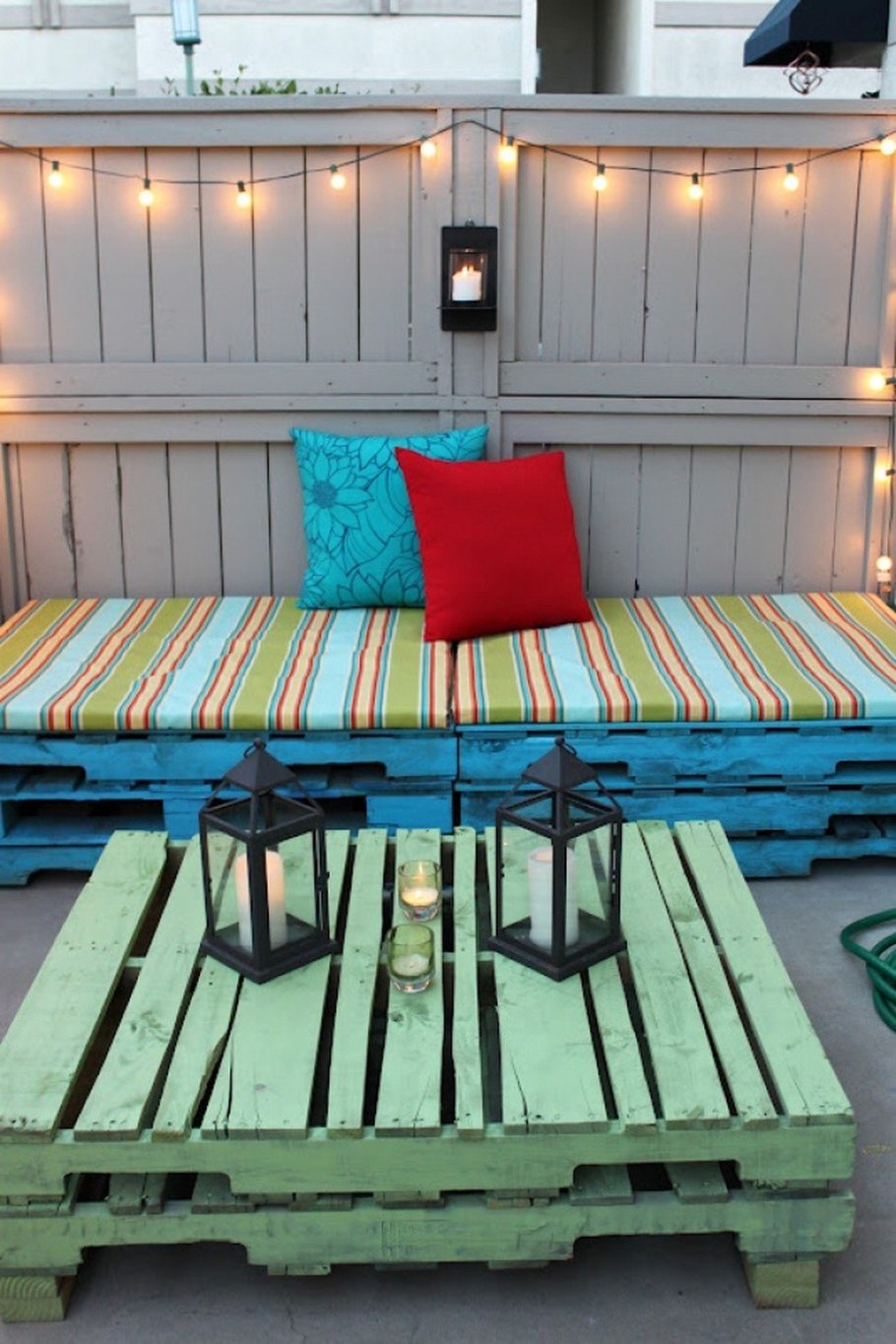 Мебель из паллет для дачи