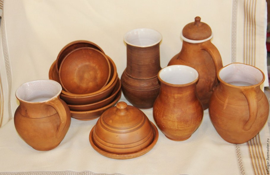 Миниатюрная кукольная посуда