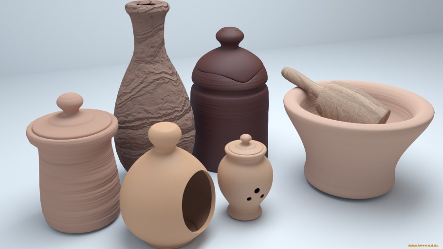 Русские глиняные игрушки виды