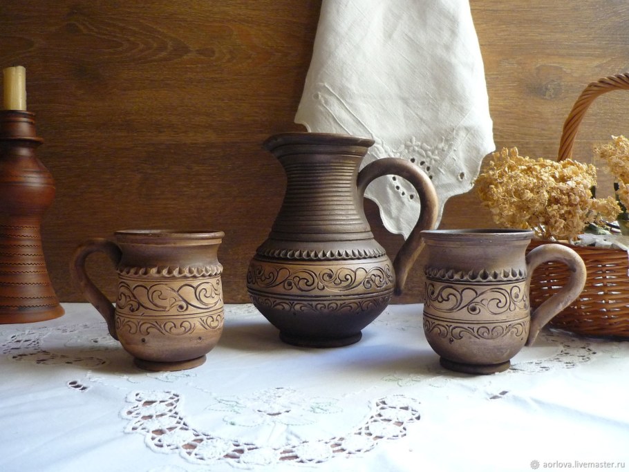 Крестьянская деревянная утварь