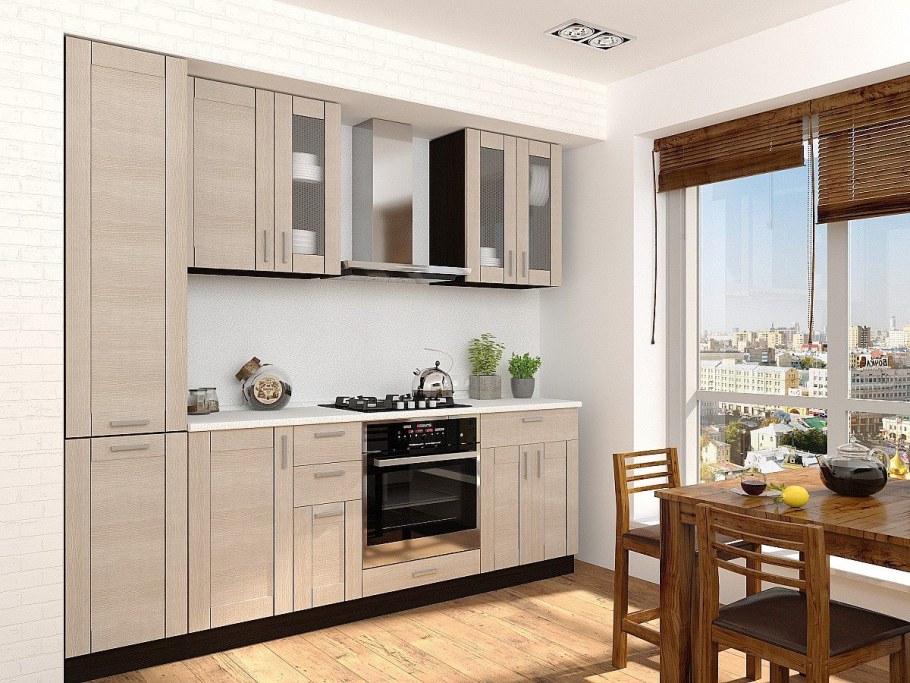 Кухня лофт-01 Cappuccino Veralinga