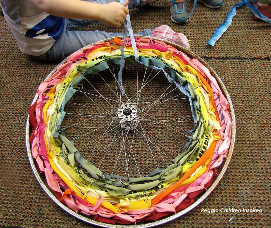 Поделки из велосипедных колес