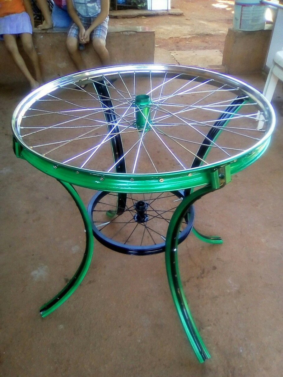 Поделки из велосипедных колес