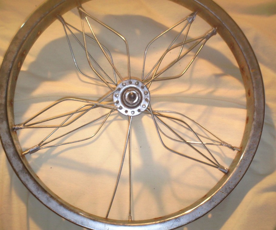 Самодельное колесо на велосипед