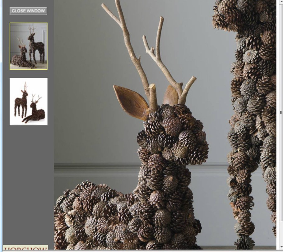 Композиция из шишек