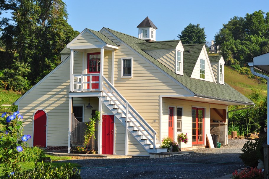 Мансарда снаружи