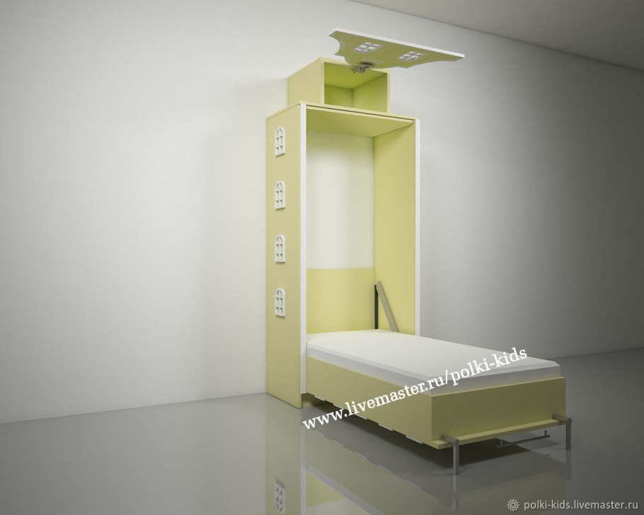 Откидная детская кровать