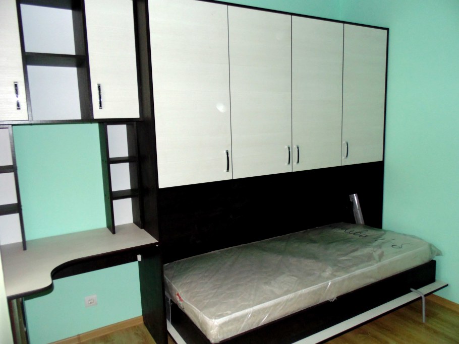 Шкаф-кровать трансформер со столом