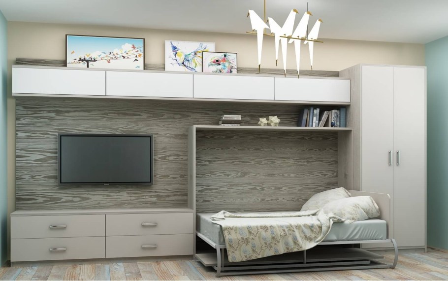 Кровать стенка трансформер