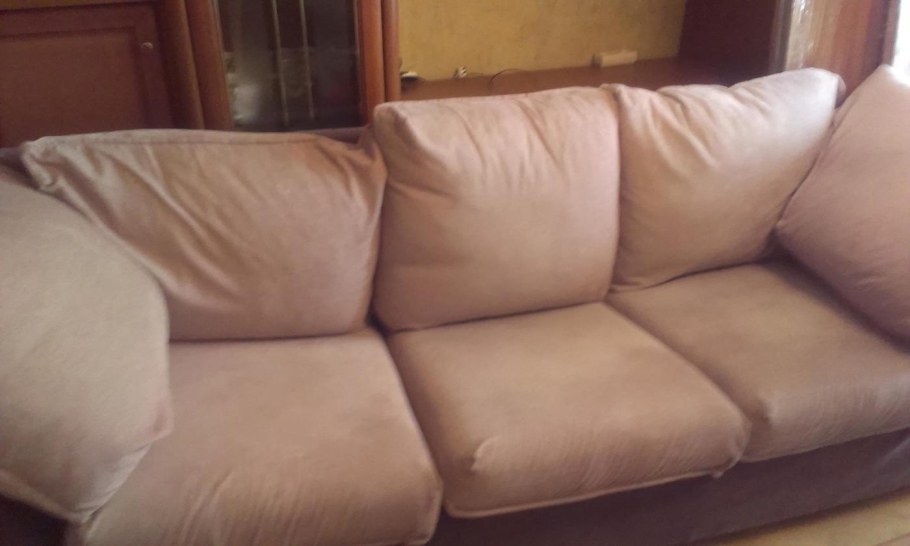 Диван пух перо