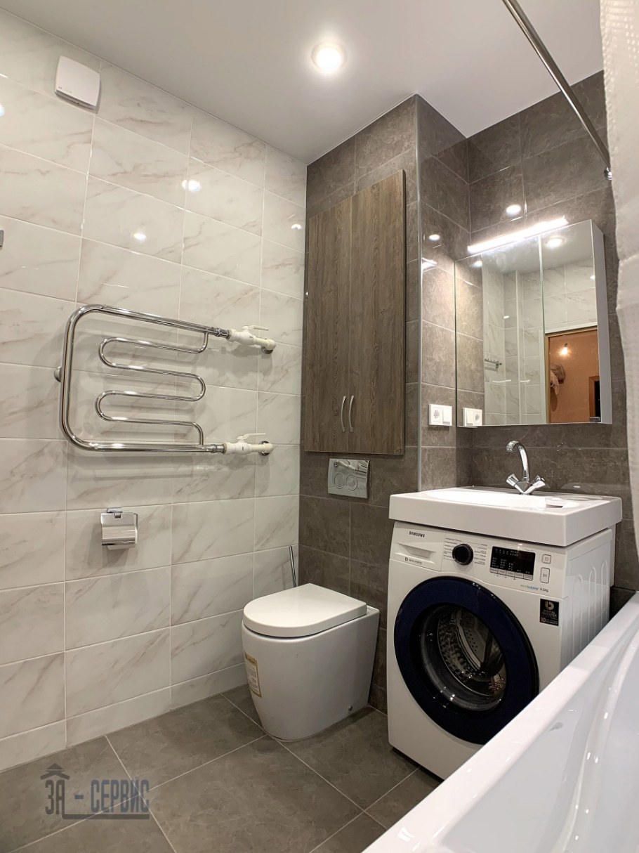 Водонагреватель в туалете